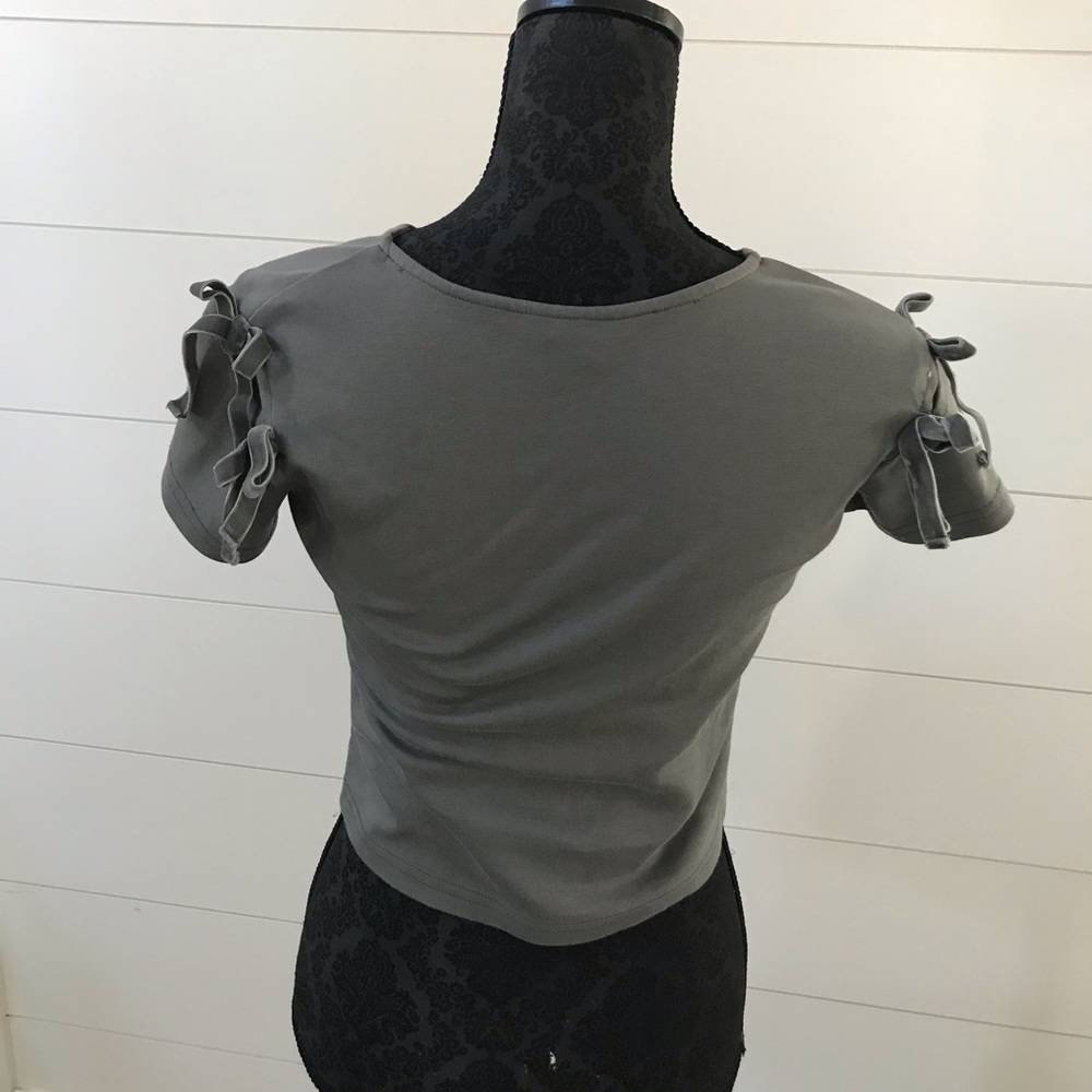 Nordstrom’s adorable green top